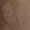 Casamance|Wallpaper interlaced pattern copper brown metallic|High-End