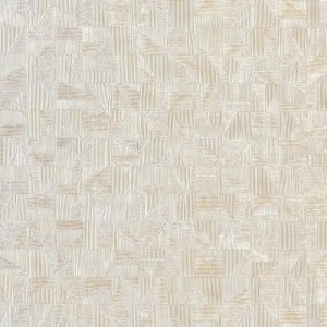 Casamance|Papier peint géométrique moderne doré métallisé|Contemporain