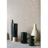 Casamance|Papier peint géométrique moderne cuivré métallisé|Haut Gamme