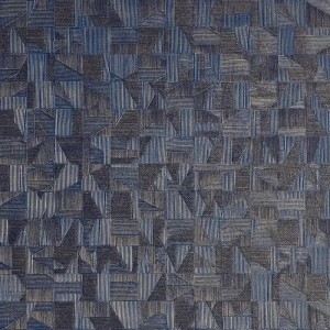 Casamance|Papier peint géométrique moderne vert kaki et doré|Haut Gamme