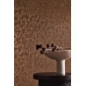 Casamance|Wallpaper modern geometric brown and gold|High-End
