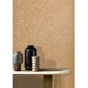 Casamance|Papier peint mosaïque marbre et pierre brun métallisé|Papier Peint