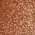 Casamance|Papier peint mosaïque marbre et pierre orange rouille et doré|Imitation Métal