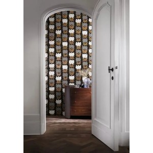 Casamance|Florale Jugendstil Tapete grün|Retro 2