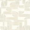 Casamance|Wallpaper Art Nouveau geometric black gold|Art Deco