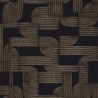 Casamance|Jugendstil Tapete geometrisch grün-blau-gold|Art Deco