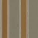 Casamance|Papel pintado moderno rayas verdes y cobrizo|Rayas