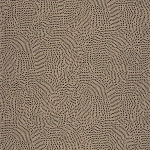 Casamance|Abstrakte Tapete schwarz-kupfer matter Glanz|Minimalistisch