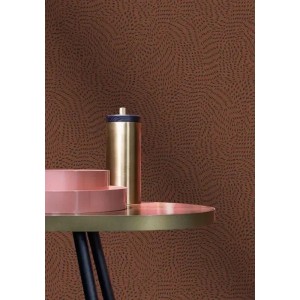 Casamance|Wallpaper abstract white and gold matte shine|Contemporary 2