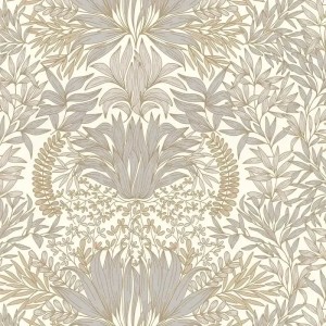 Eijffinger|Papier peint floral bohème moderne bleu et or|Floral
