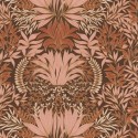 Casamance|Wallpaper ornamental Art Nouveau floral white green|High-End