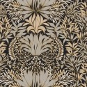 Casamance|Papier peint floral ornemental Art Nouveau vert|Haut Gamme