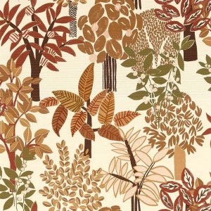 Casamance|Wallpaper natural fiber striped beige|High-End
