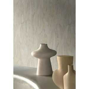 Casamance|Papier peint feuilles d’eucalyptus brun avec texture 3D|Rustique 2