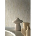 Casamance|Wallpaper eucalyptus leaves beige with 3D relief|High-End