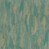 Papel pintado hojas de eucalipto verde natural con relieve - Casamance Golfe Du Bengale 75961324