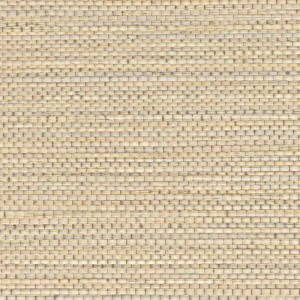 Casamance|Wallpaper natural fibers mustard orange wicker style|Raffia Imitation