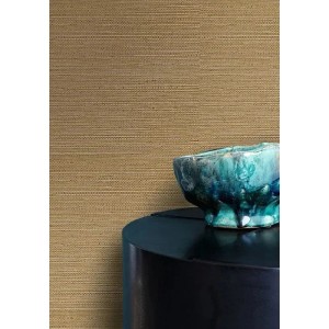 Casamance|Papier peint fibres naturelles beige effet osier artisanal|Imitation Raphia 2