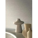 Casamance|Papier peint raphia gris teinté effet naturel|Imitation Raphia