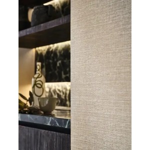 Casamance|Wallpaper natural fibers imitation raffia orange|Raffia Imitation 2