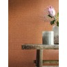 Casamance|Wallpaper raffia orange dyed natural fibers|Raffia Imitation