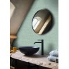 Casamance|Papier peint raphia vert teinté style naturel|Imitation Raphia