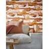 Casamance|Waldlandschaft Tapete bunt Aquarellstil|Figurative