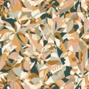 Casamance|Wallpaper abstract floral multicolor artistic style|Tropical