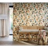 Casamance|Papier peint floral abstrait multicolore style artistique|Tropical