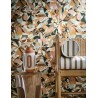 Casamance|Wallpaper abstract floral multicolor artistic style|Tropical