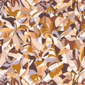 Casamance|Wallpaper abstract floral multicolor artistic style|Tropical