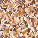 Casamance|Abstrakte Blumentapete mit geometrischen Silhouetten bunt|Tapeten