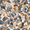 Casamance|Moderne abstrakte Blumentapete mehrfarbig|Abstrakt