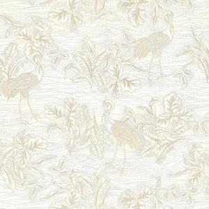 Caselio|Powder pink jute wallpaper|Wallpaper