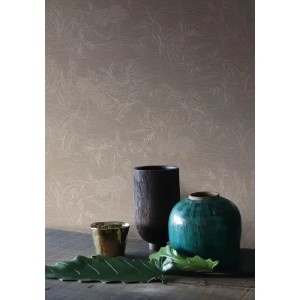 Casamance|Leinentapete elefantengrau|Tapeten 2