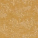 Casamance|Wallpaper orange cranes elegant metallic style|Oriental