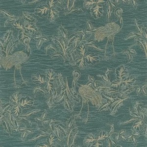 Marburg|Silk-effect wallpaper in modern petroleum color|Metallics