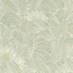Casamance|Wallpaper watercolor seascape navy blue|Sailor & Nautical