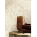 Casamance|Wallpaper abstract wave green with metallic reflections|Sailor & Nautical
