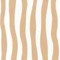 Casamance|Papel pintado rayas onduladas beige|Rayas