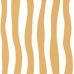 Caselio|Papier peint rayures très larges XXL beige|Rayures