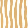 Casamance|Papier peint rayures ondulées jaunes|Rayures