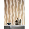 Casamance|Wavy yellow striped wallpaper|Stripes