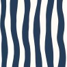 Casamance|Wavy blue striped wallpaper|Stripes