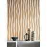Casamance|Papier peint rayures ondulées bleues|Rayures