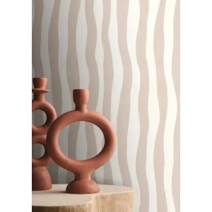 Cristiana Masi|Wallpaper gray and white stripes|Stripes 2