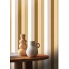 Casamance|Papier peint rayures verticales tons beige|Rayures
