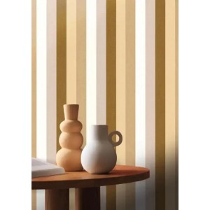 Cristiana Masi|Wallpaper beige and white stripes|Stripes 2