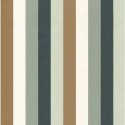 Casamance|Papier peint rayures verticales vert et marron|Rayures