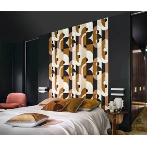 Casamance|Abstrakte Geometrische Tapete bunt mit Texturen|Abstrakt 2